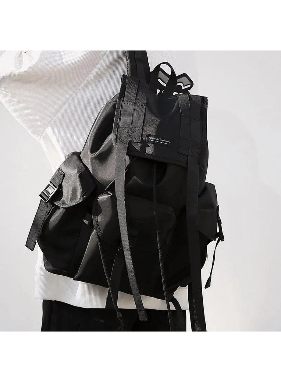 Y2k Midnight Urban Utility Backpack
