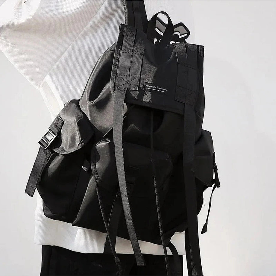 Y2k Midnight Urban Utility Backpack