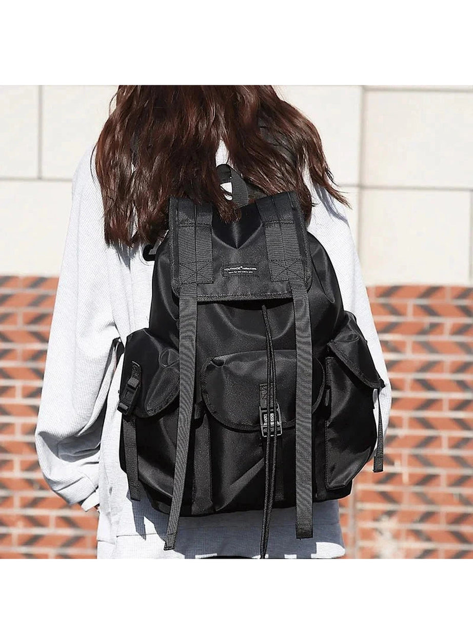 Y2k Midnight Urban Utility Backpack