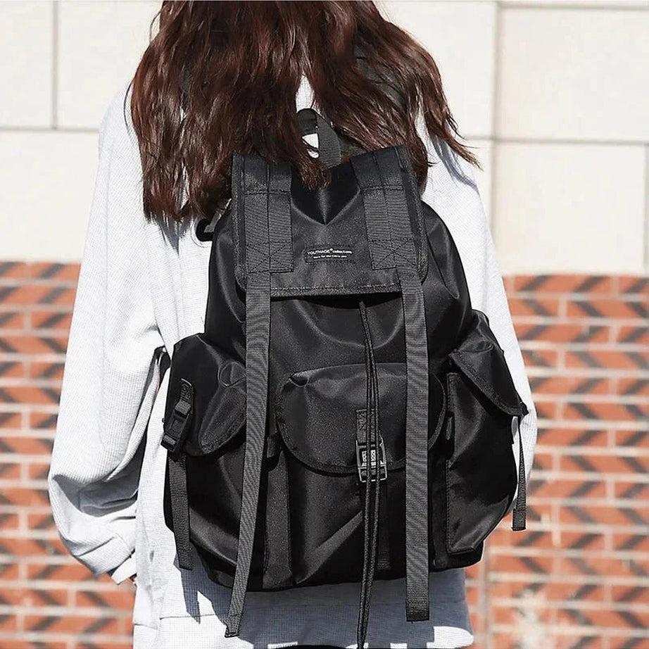 Y2k Midnight Urban Utility Backpack