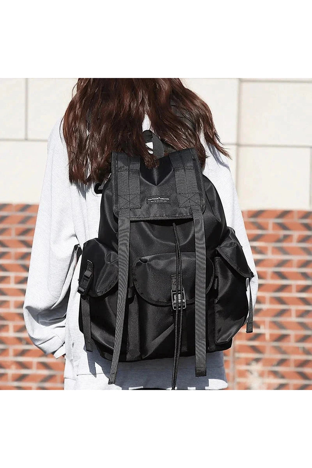 Y2k Midnight Urban Utility Backpack