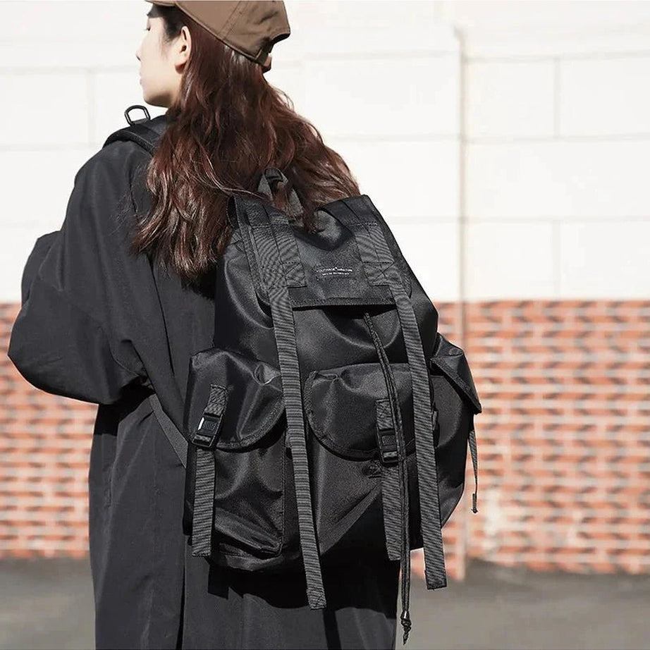 Y2k Midnight Urban Utility Backpack