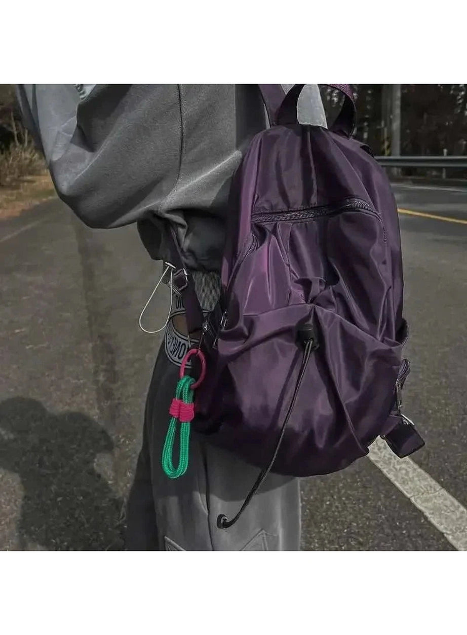 Y2k Midnight Violet Urban Backpack