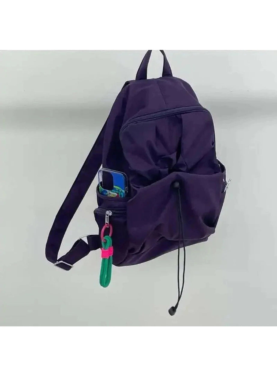 Y2k Midnight Violet Urban Backpack