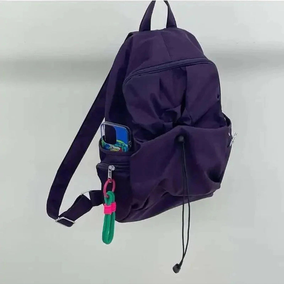 Y2k Midnight Violet Urban Backpack