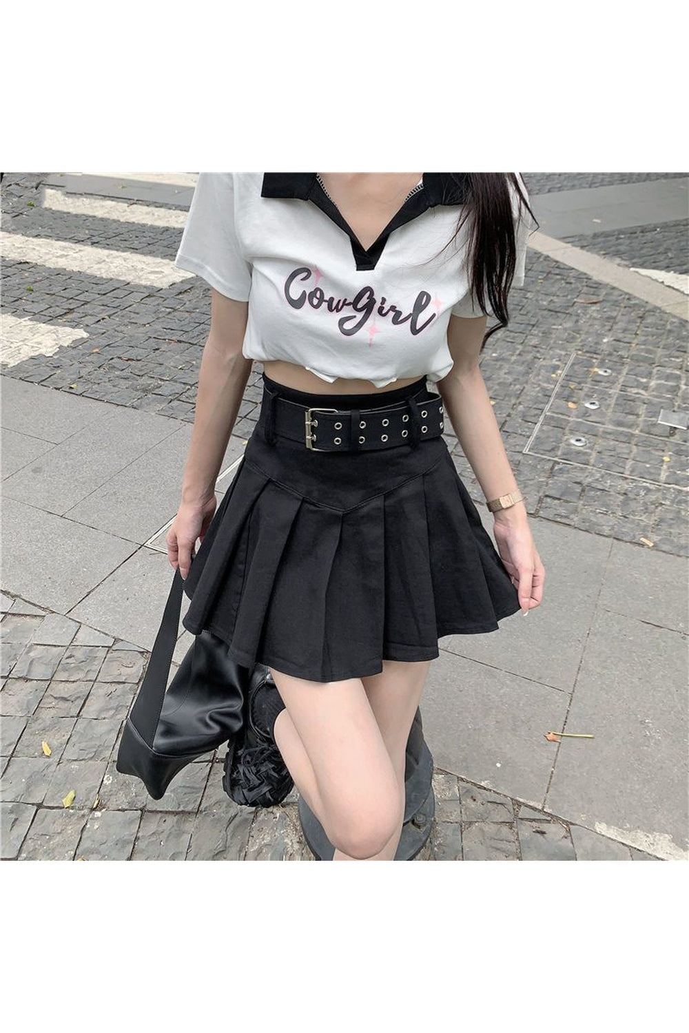 Y2k Mini Pleated Korean Style Skirt