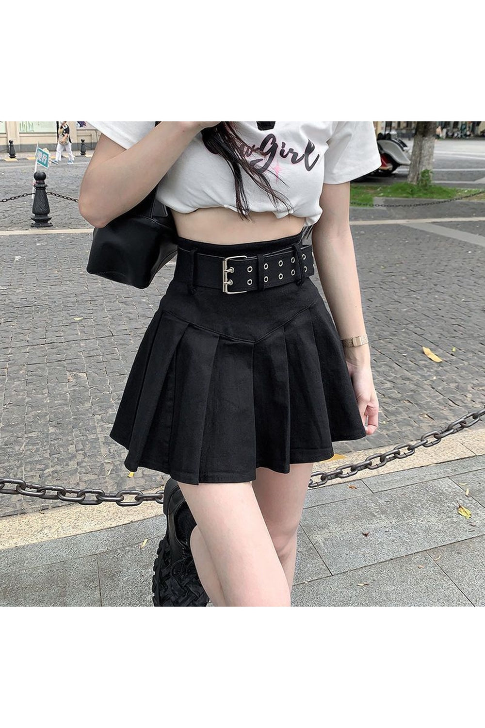 Y2k Mini Pleated Korean Style Skirt
