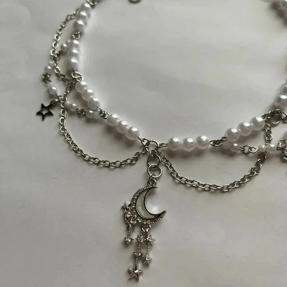 Y2k Moonlight Beaded Jewelry