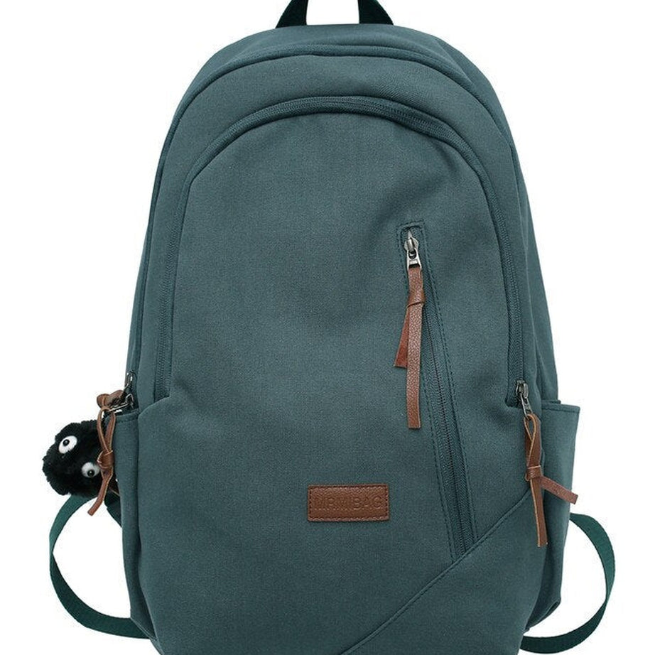 Y2k Multi Pocket Canvas Backpack