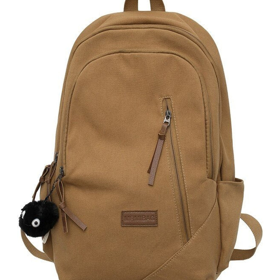 Y2k Multi Pocket Canvas Backpack