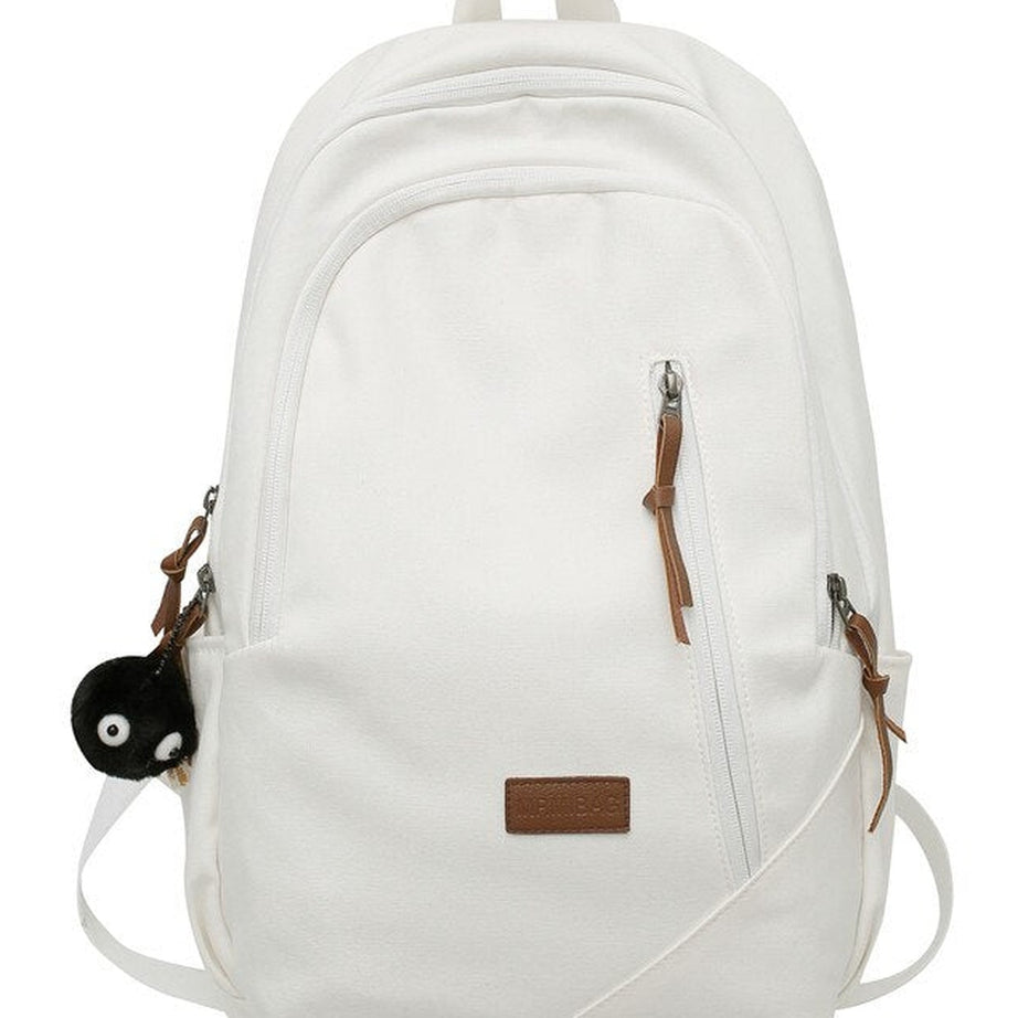 Y2k Multi Pocket Canvas Backpack