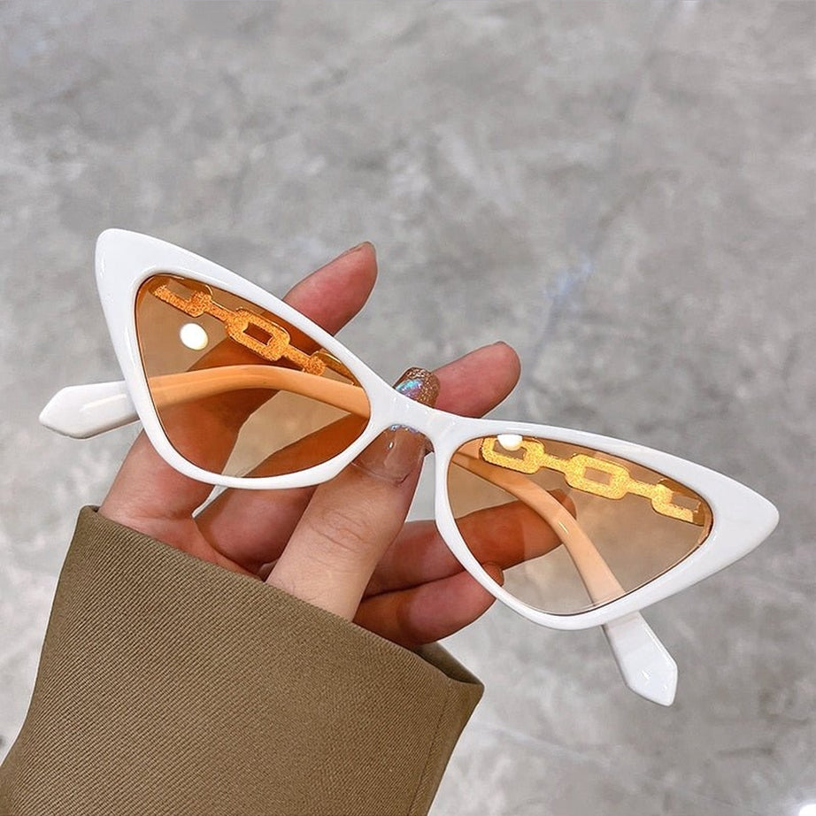 Y2k Multicolor Cat Eye Sunglasses