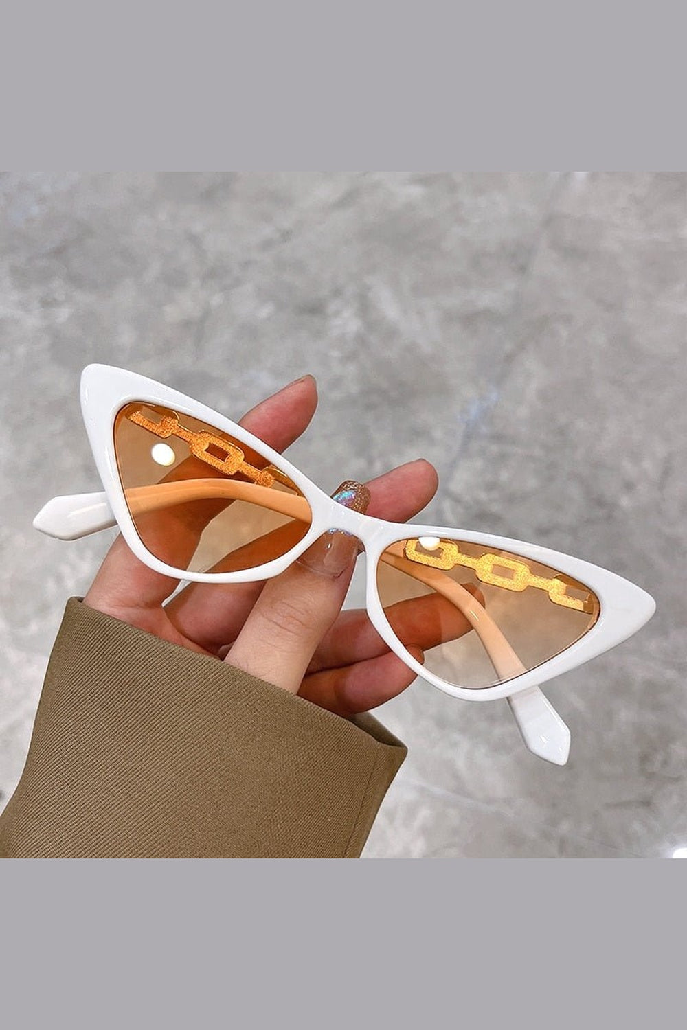 Y2k Multicolor Cat Eye Sunglasses