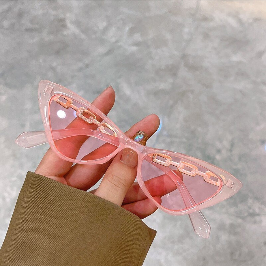 Y2k Multicolor Cat Eye Sunglasses