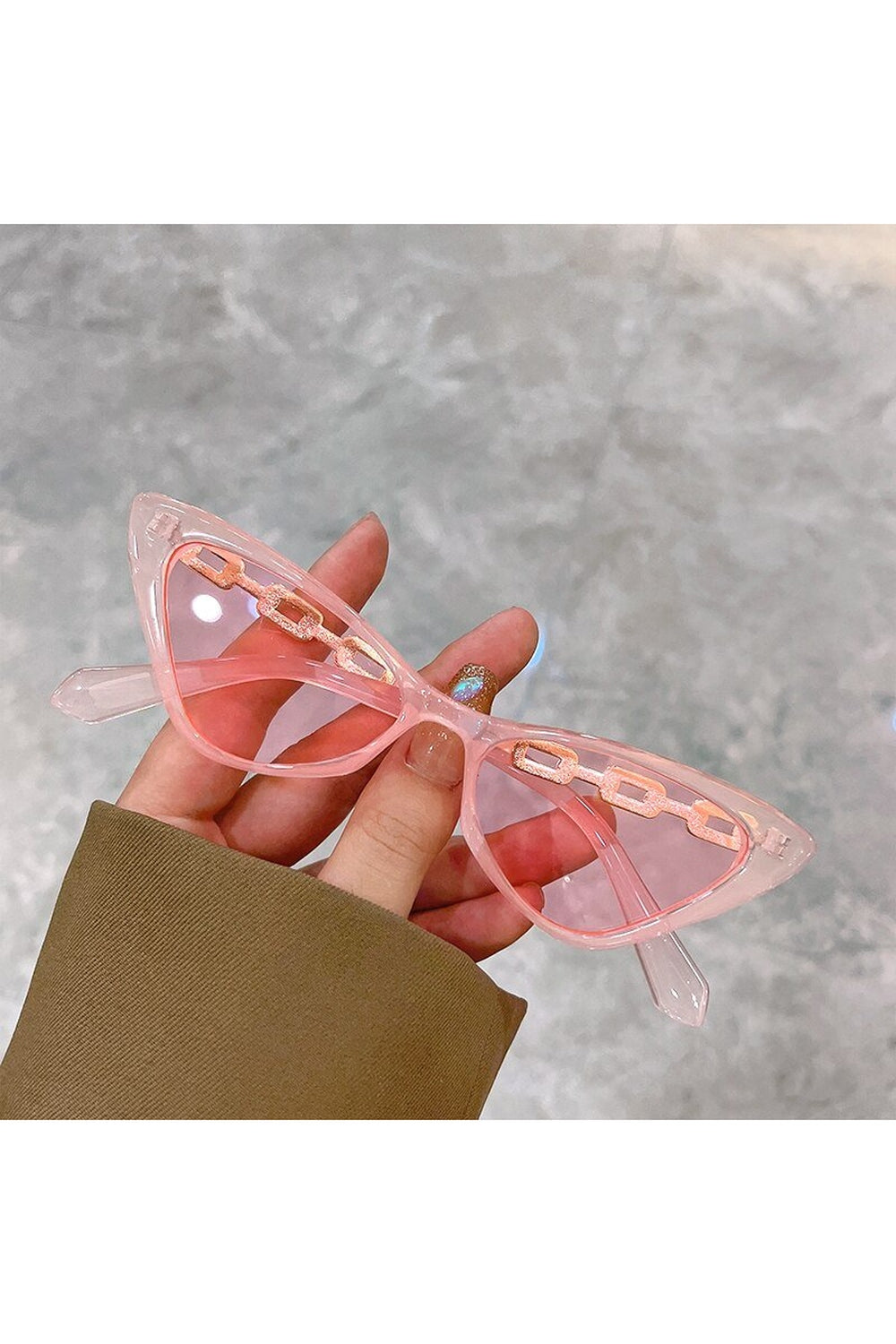 Y2k Multicolor Cat Eye Sunglasses