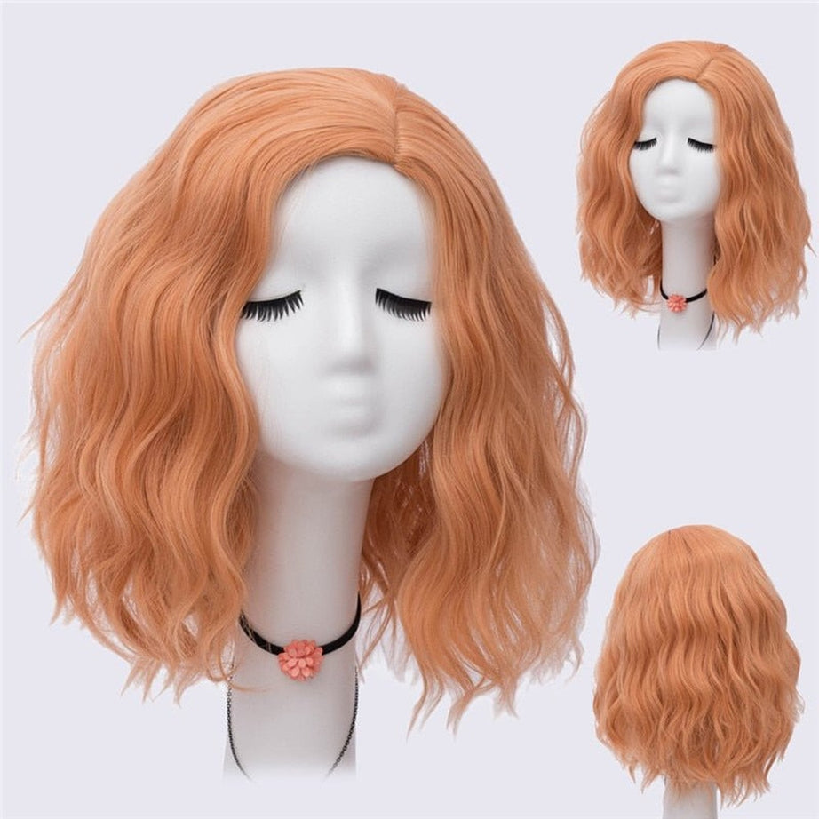 Y2k Multicolor Short Wave Wig