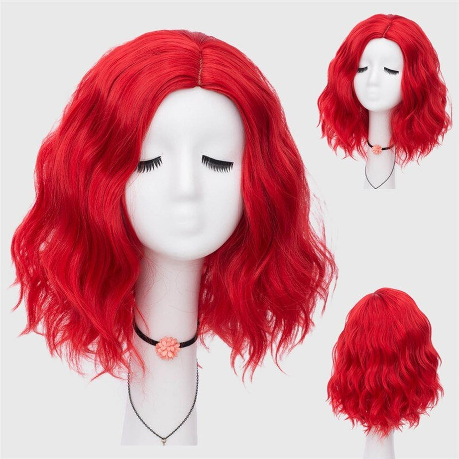 Y2k Multicolor Short Wave Wig