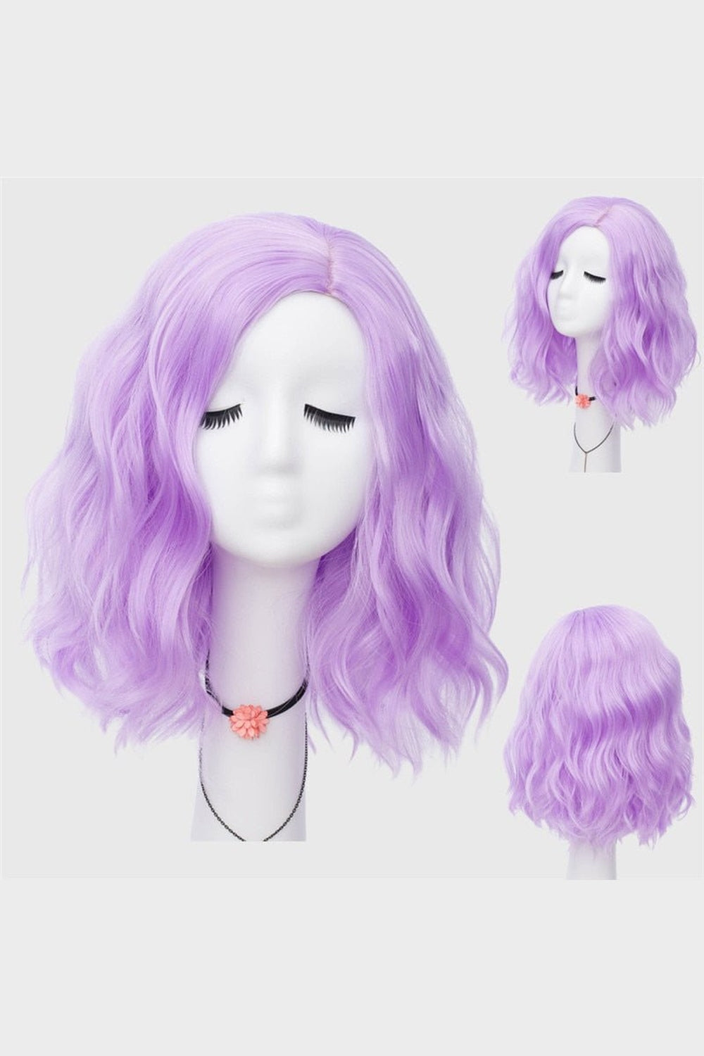 Y2k Multicolor Short Wave Wig