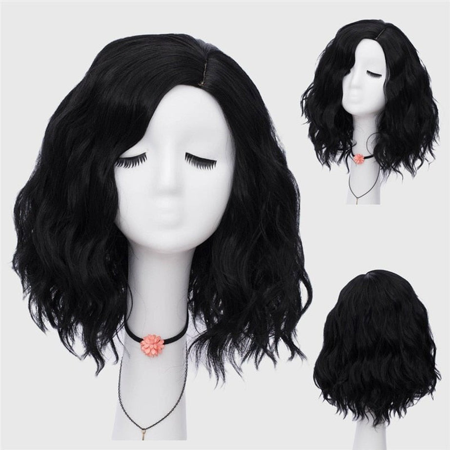 Y2k Multicolor Short Wave Wig