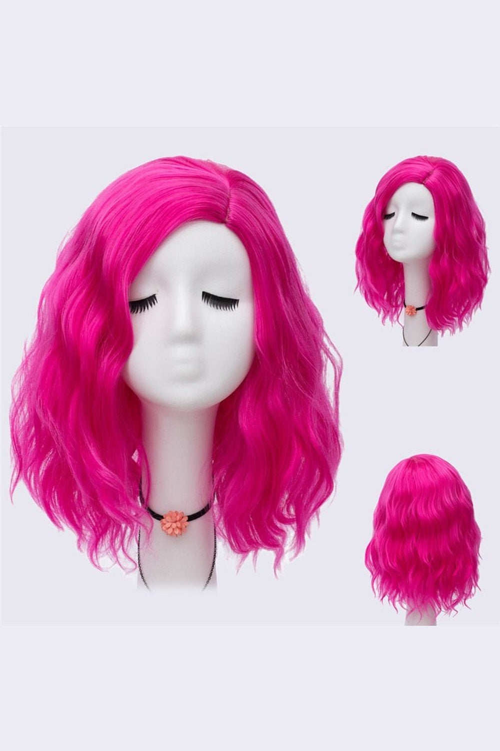 Y2k Multicolor Short Wave Wig