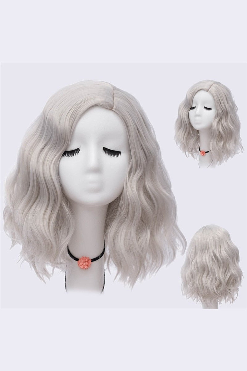 Y2k Multicolor Short Wave Wig