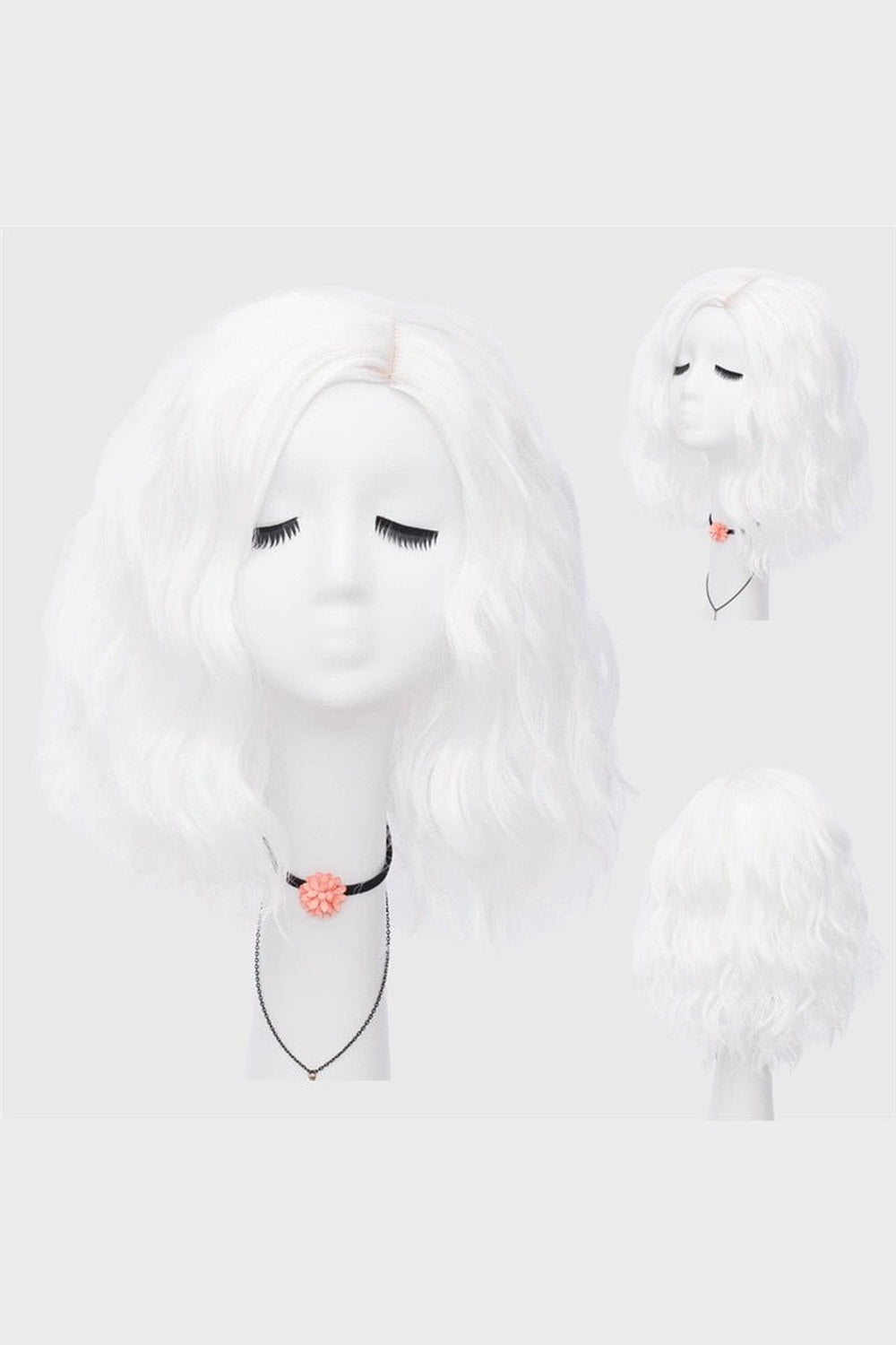 Y2k Multicolor Short Wave Wig