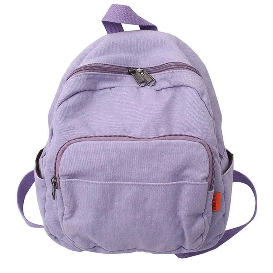 Y2k Neutral Canvas Backpacks