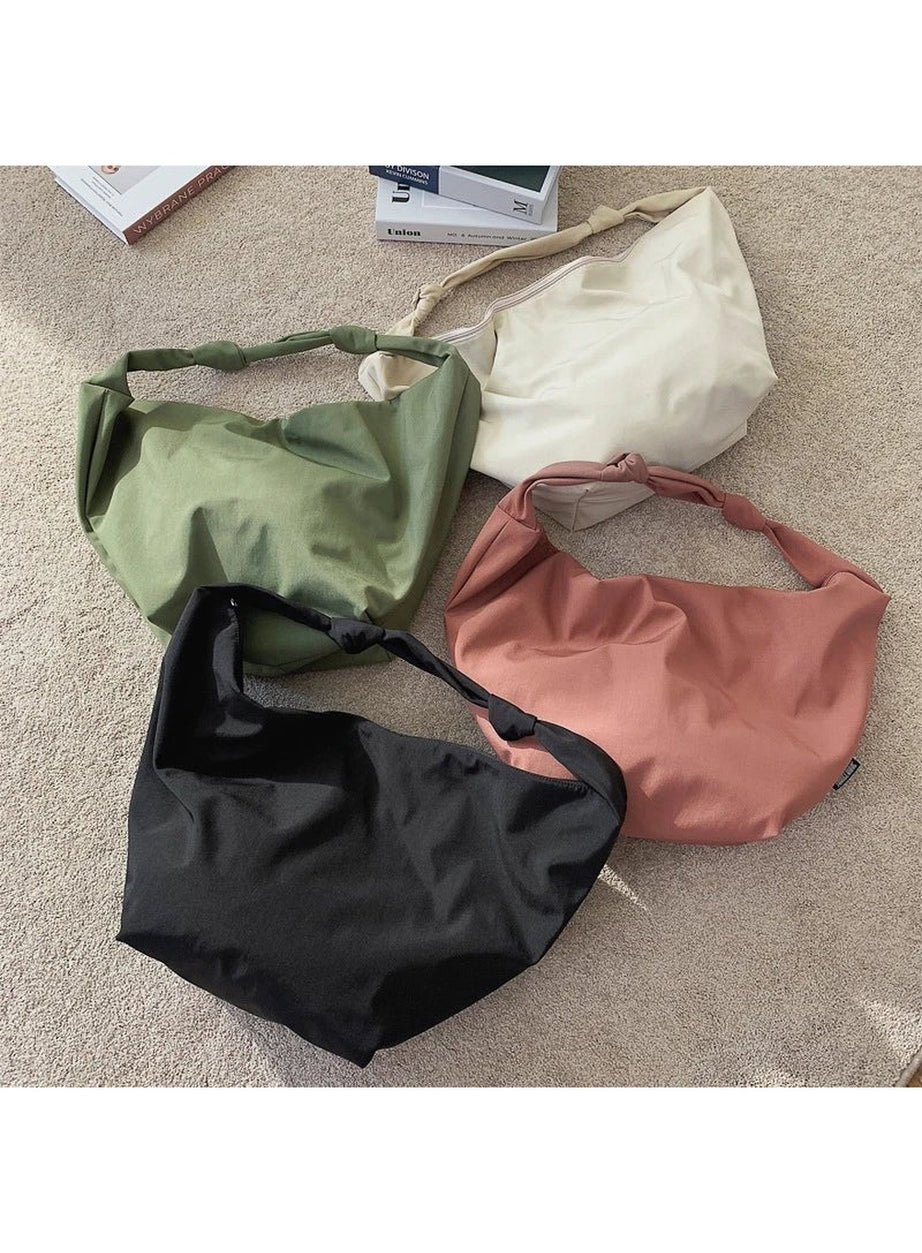 Y2k Nylon Shoulder Handbag