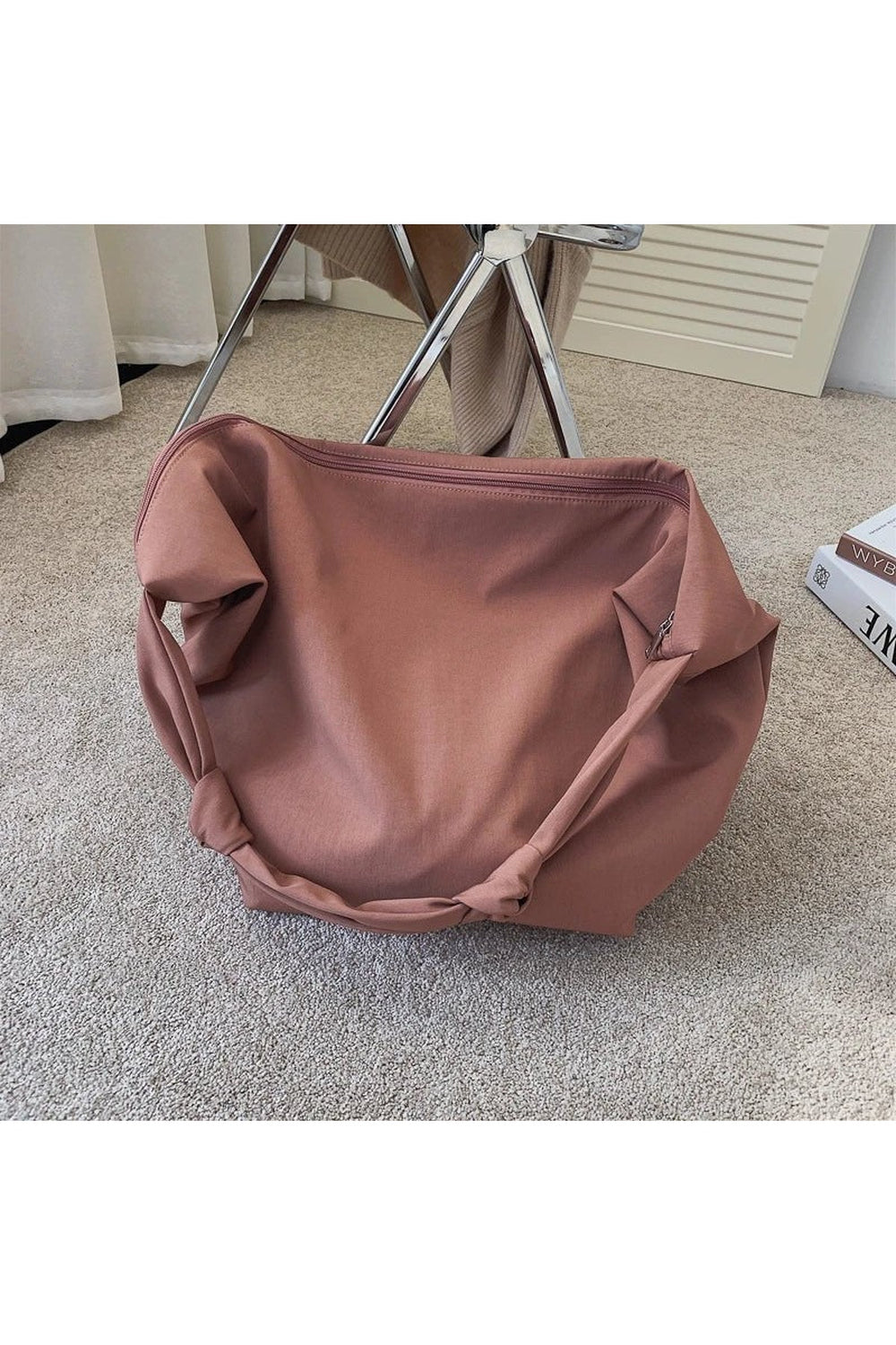 Y2k Nylon Shoulder Handbag