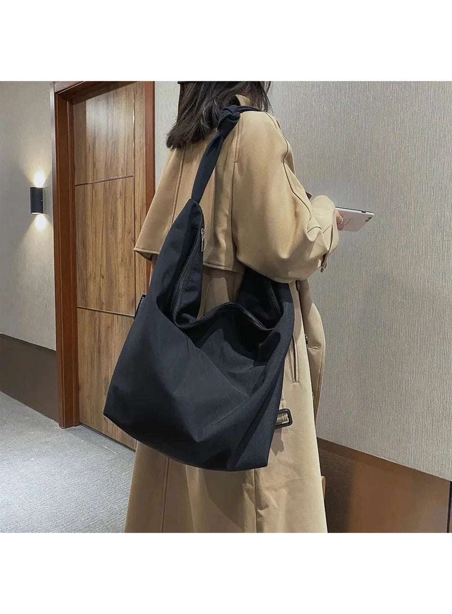 Y2k Nylon Shoulder Handbag