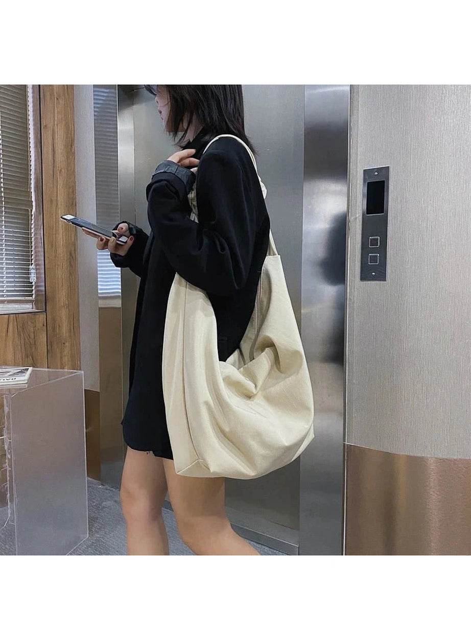 Y2k Nylon Shoulder Handbag