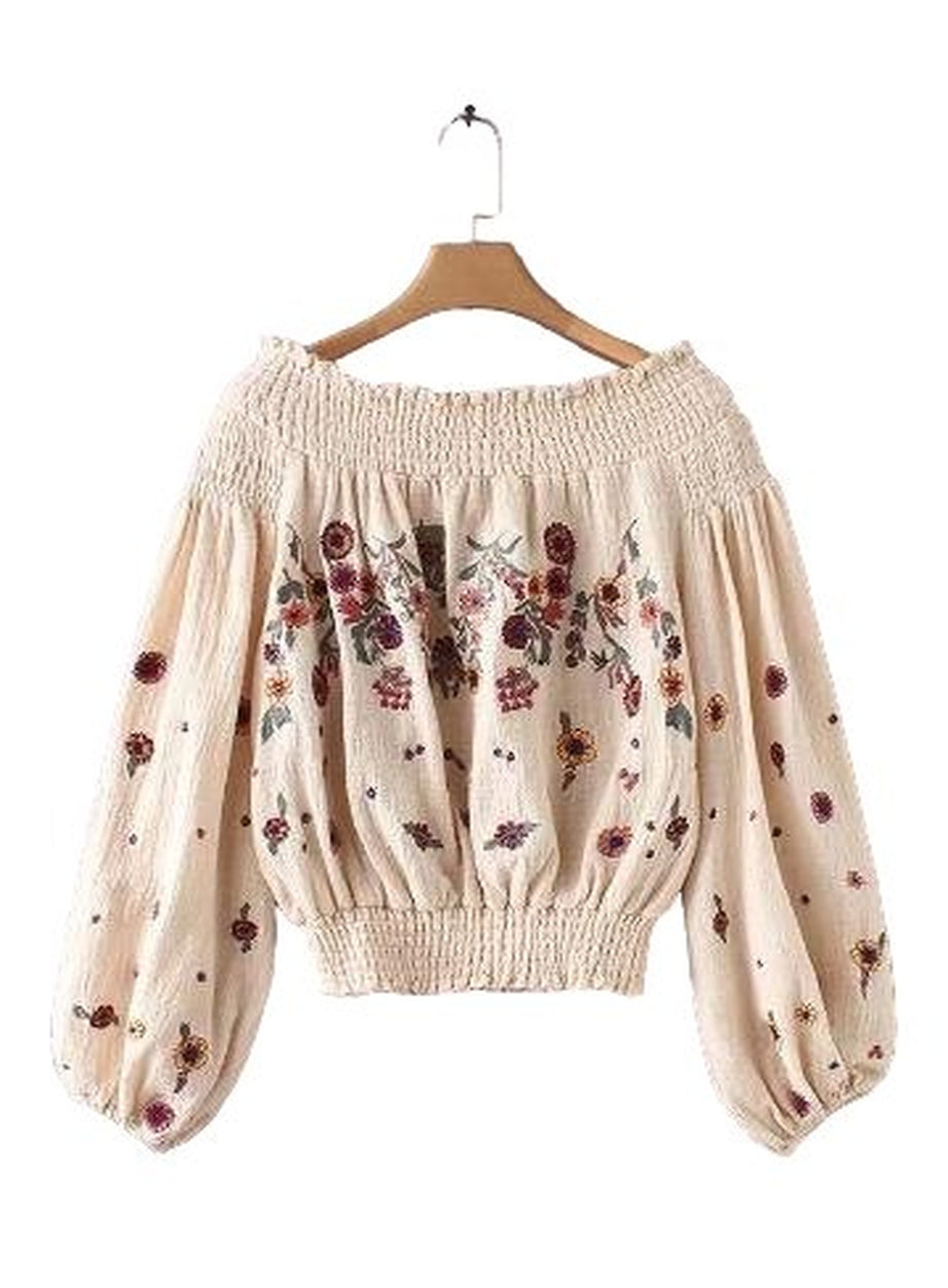 Y2k Open Shoulders Crop Sweater