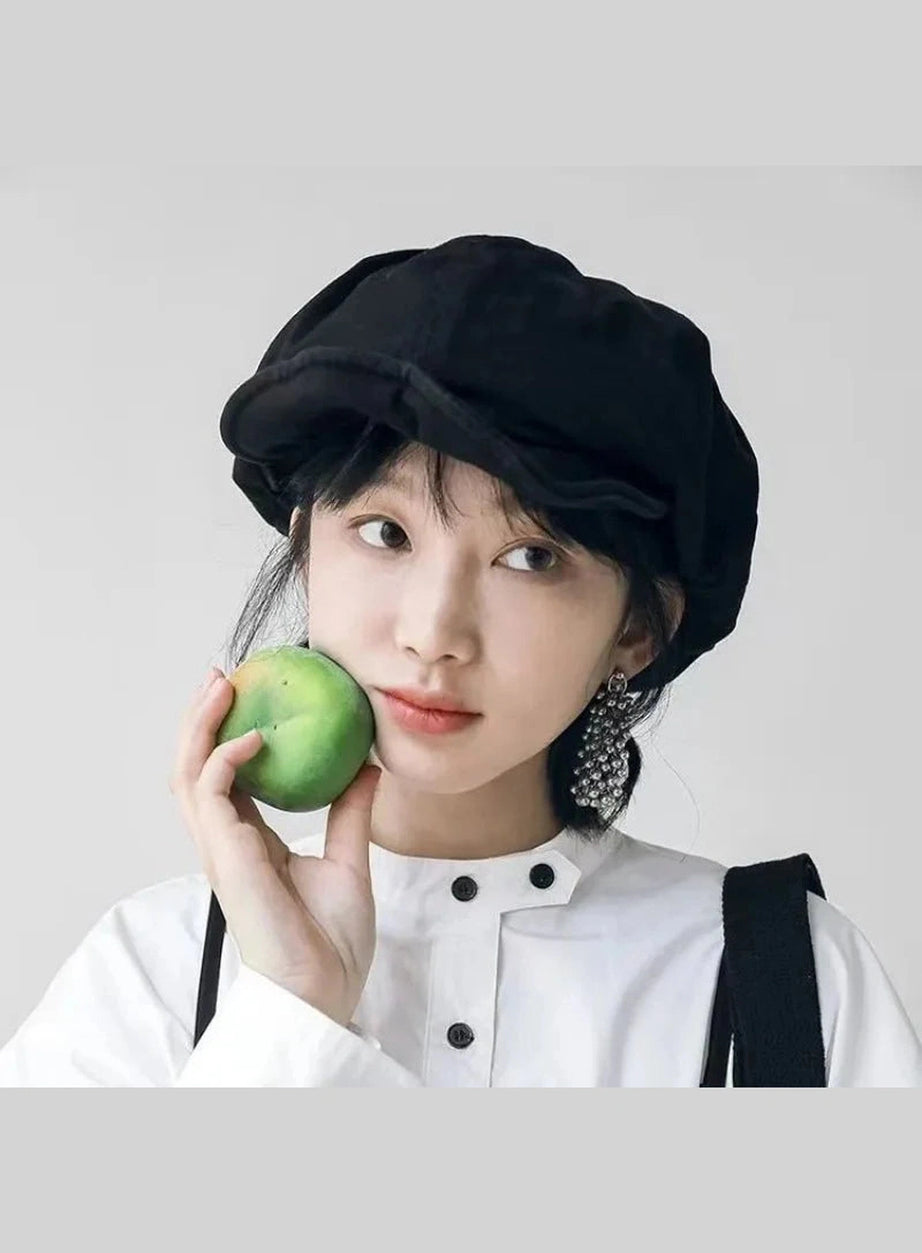 Y2k Oversized Berets Caps