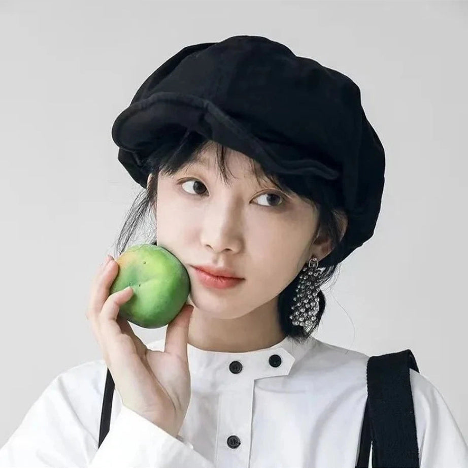 Y2k Oversized Berets Caps