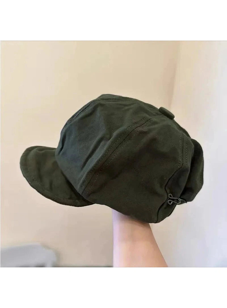Y2k Oversized Berets Caps