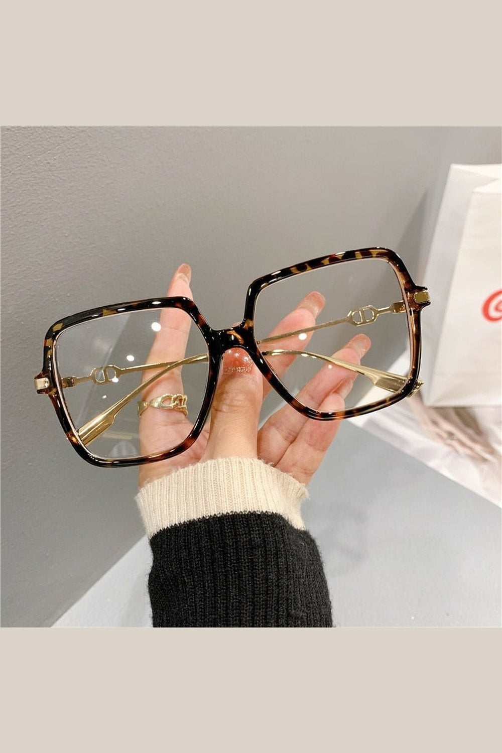 Y2k Oversized Square Sunglasses