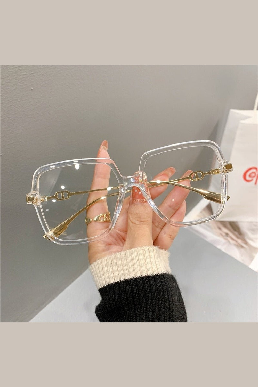 Y2k Oversized Square Sunglasses