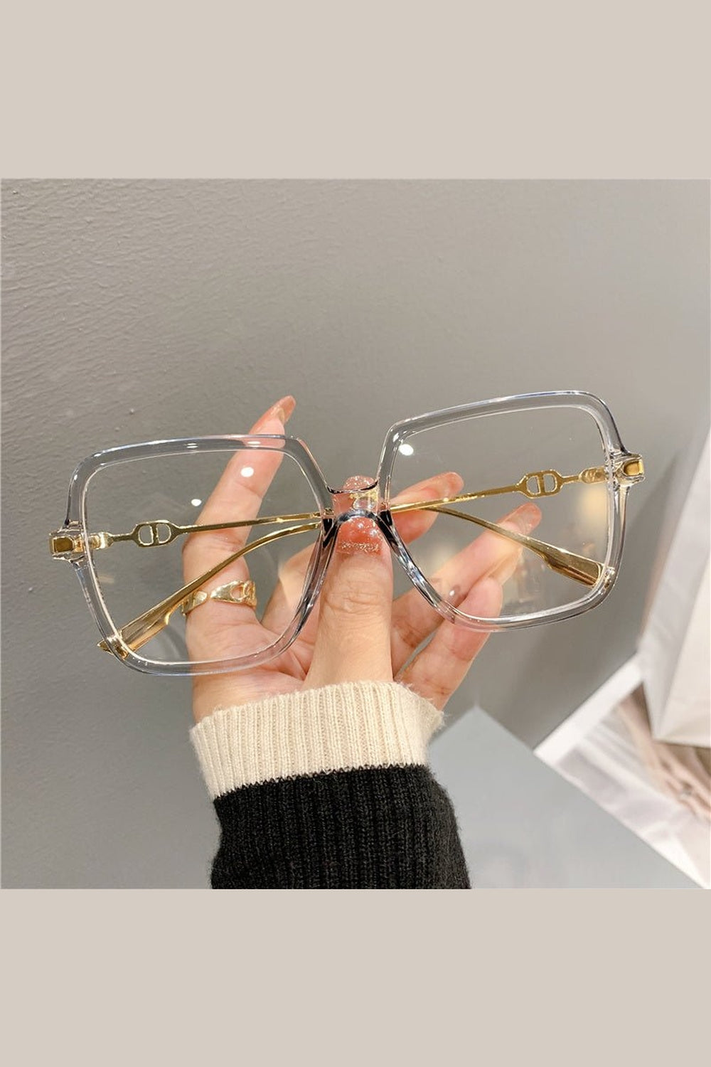 Y2k Oversized Square Sunglasses