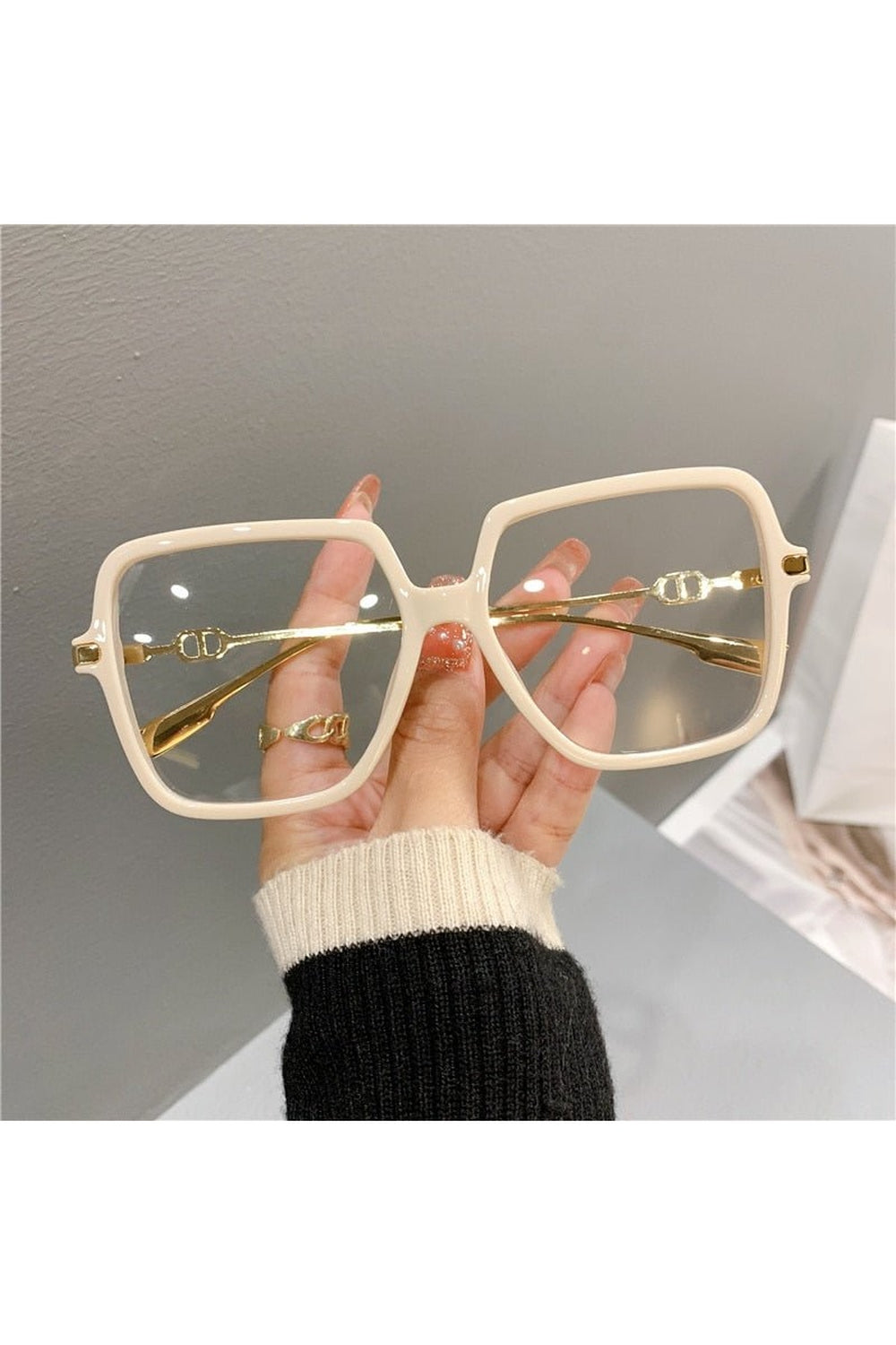 Y2k Oversized Square Sunglasses