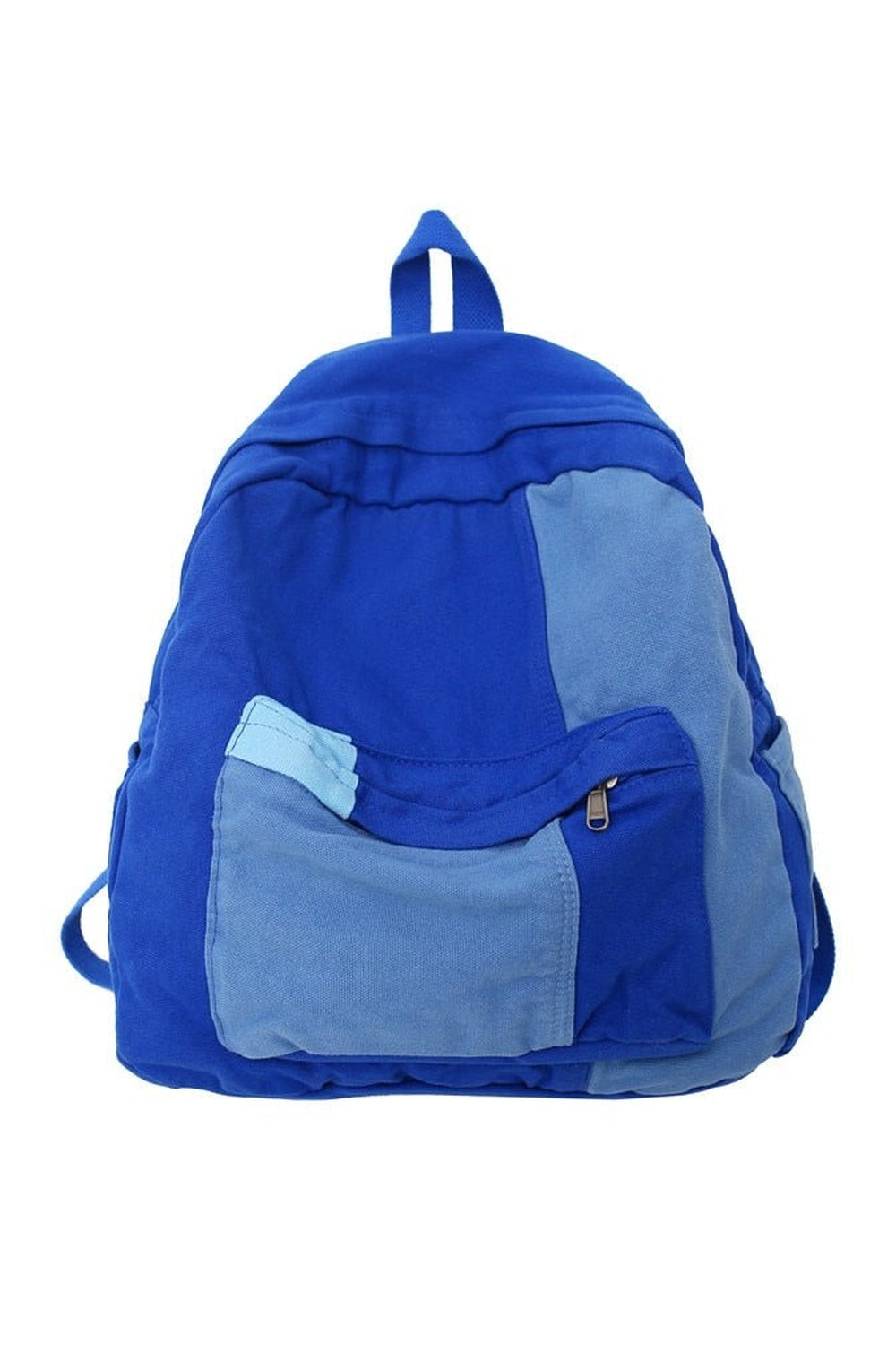 Y2k Panelled Canvas Backpack