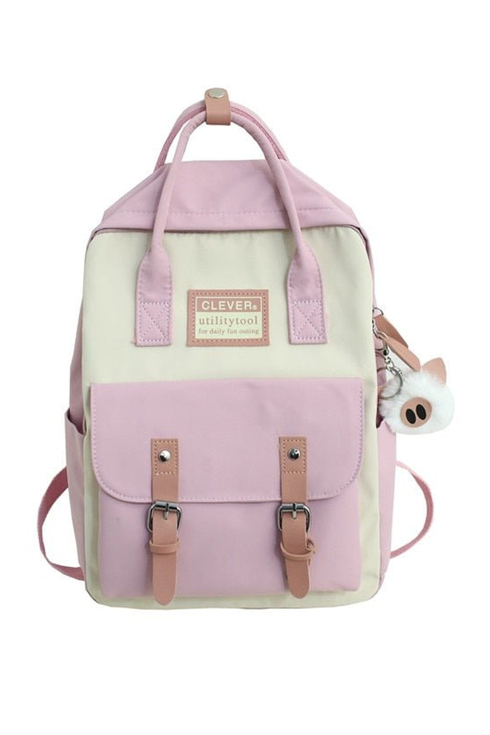 Y2k Pastel Colors Preppy Backpack