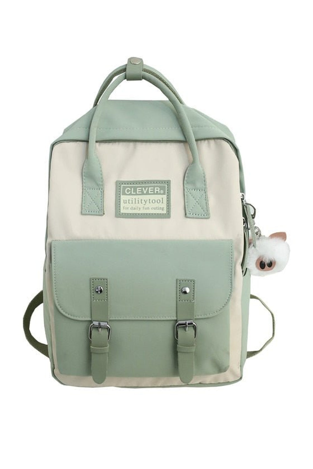 Y2k Pastel Colors Preppy Backpack