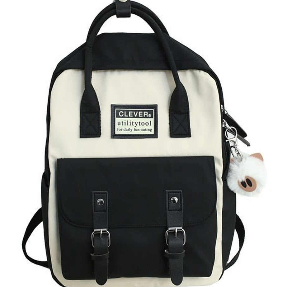 Y2k Pastel Colors Preppy Backpack