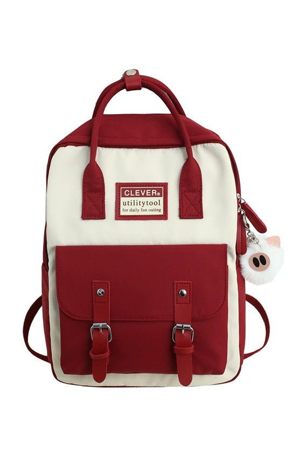 Y2k Pastel Colors Preppy Backpack