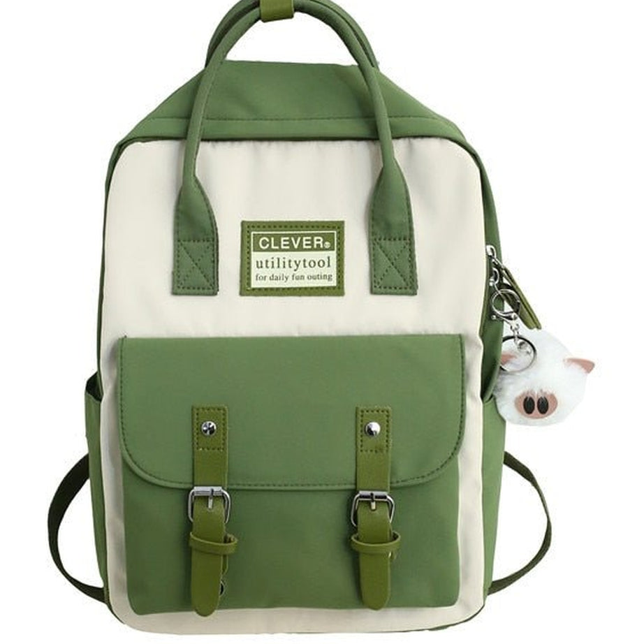 Y2k Pastel Colors Preppy Backpack