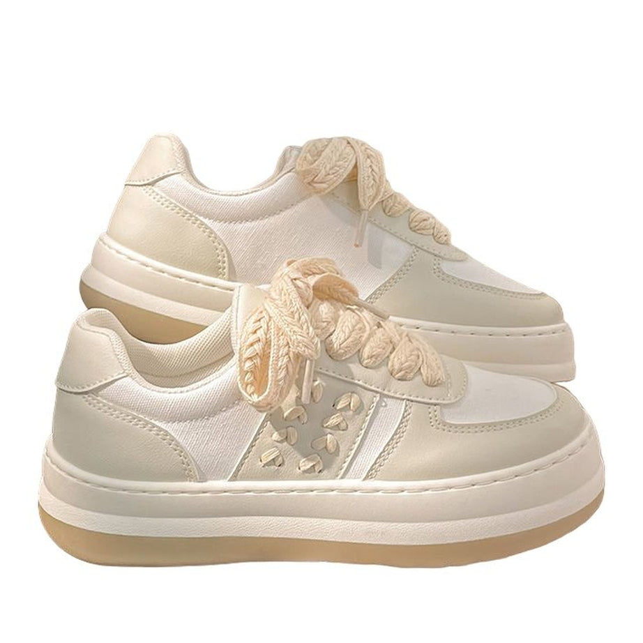 Y2k Pastel Cute Platform Flat Sneakers