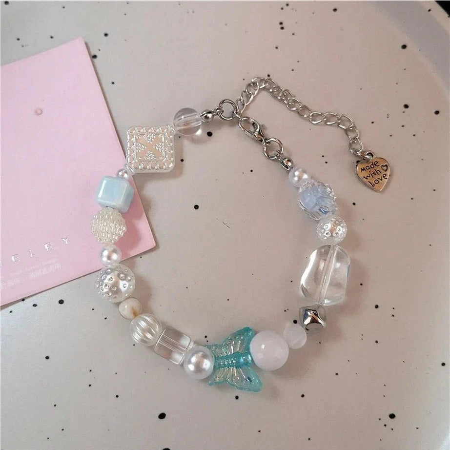 Y2k Pastel Dream Charm Bracelets
