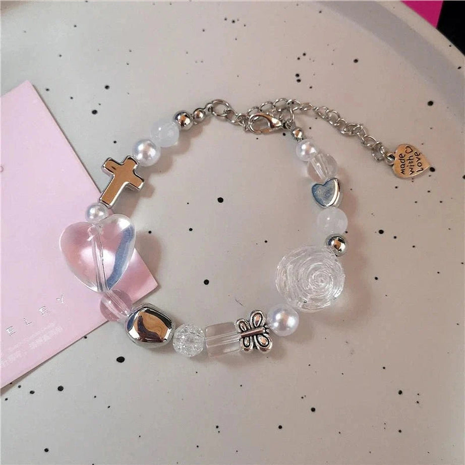 Y2k Pastel Dream Charm Bracelets