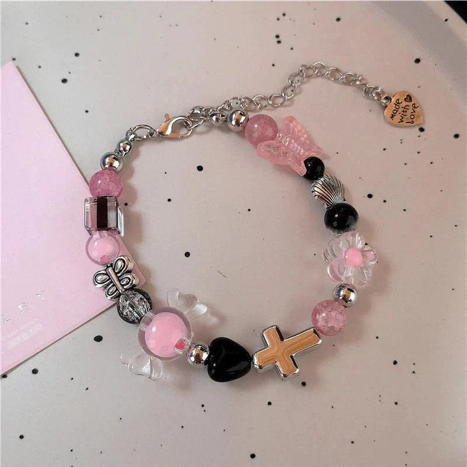 Y2k Pastel Dream Charm Bracelets