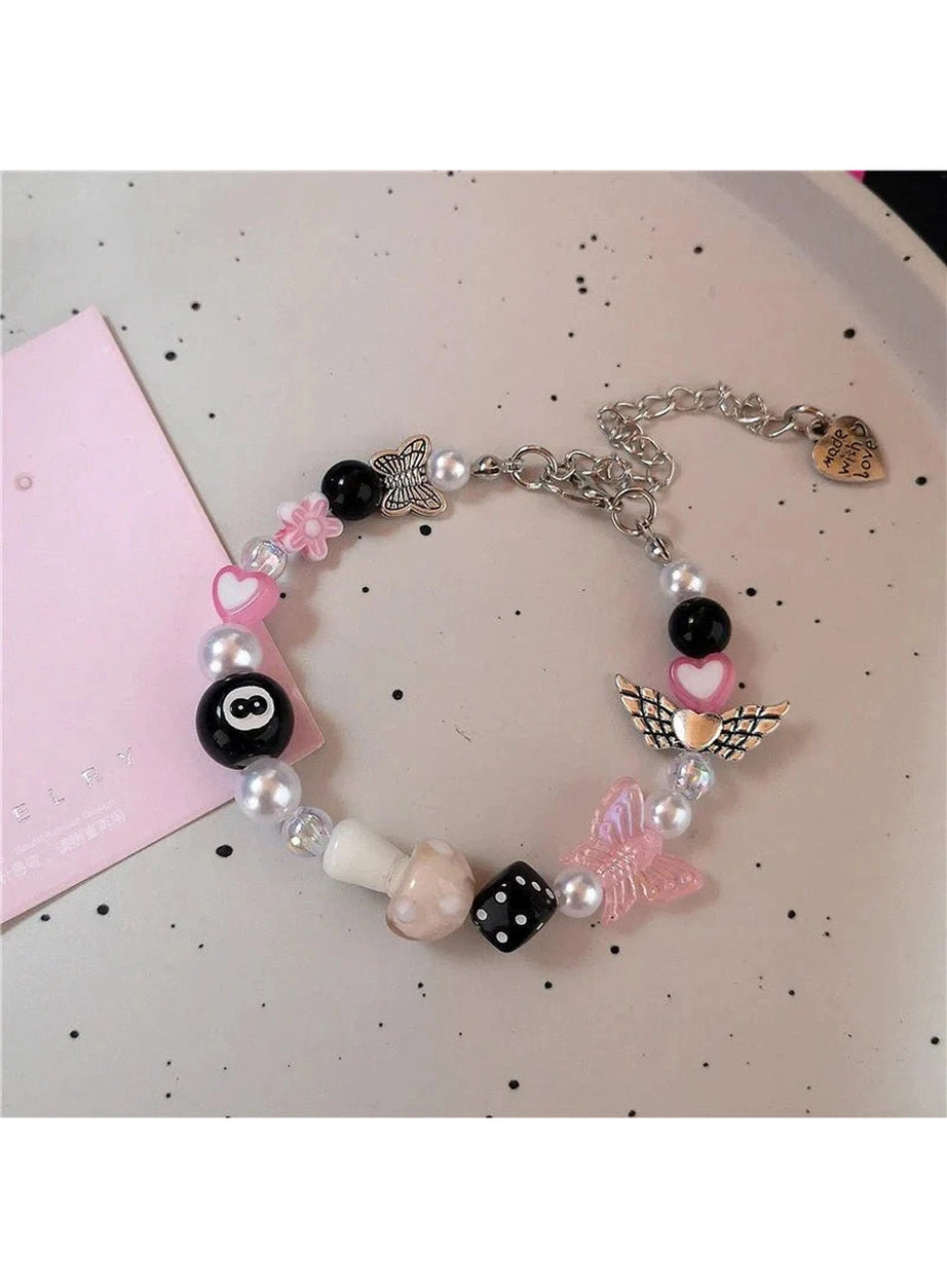 Y2k Pastel Dream Charm Bracelets